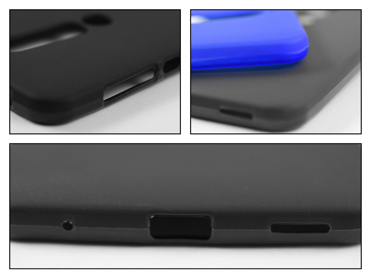 Case für Nokia 6.1 (2018) - schwarz Silikon Hülle matt – Ansicht 2