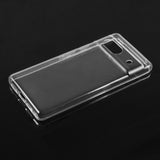 PhoneNatic Case kompatibel mit Google Pixel 8a – Transparent Silikon Hülle crystal-case Cover