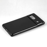 PhoneNatic Case kompatibel mit Google Pixel 8a – Schwarz Silikon Hülle crystal-case Cover