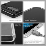 PhoneNatic Case kompatibel mit Google Pixel 8 Pro – Schwarz Silikon Hülle crystal-case Cover