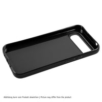 PhoneNatic Case kompatibel mit Google Pixel 9 Pro – Schwarz Silikon Hülle crystal-case Cover