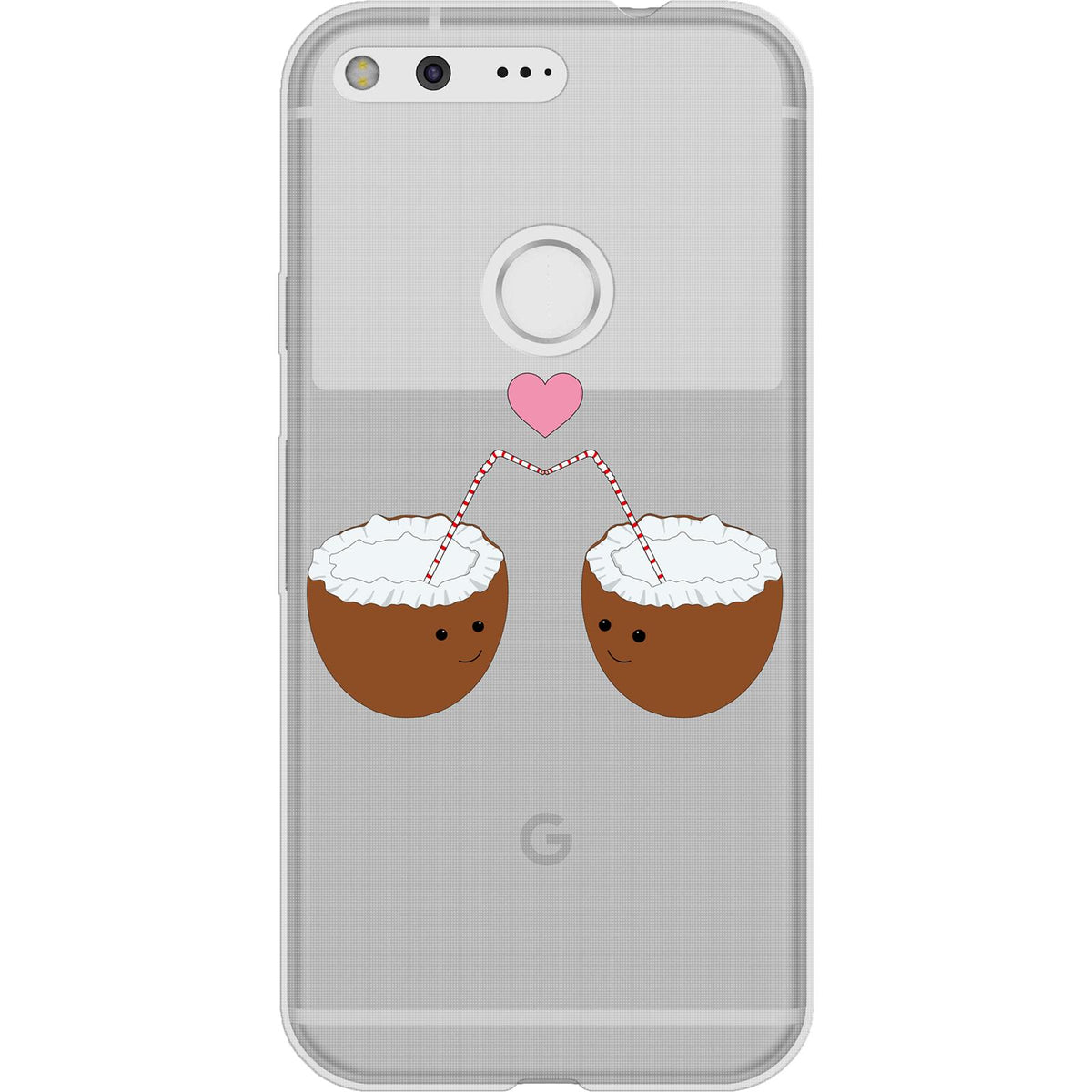 Case für Google Pixel Silikon-Hülle Sommer Coconuts M3 – Ansicht 2