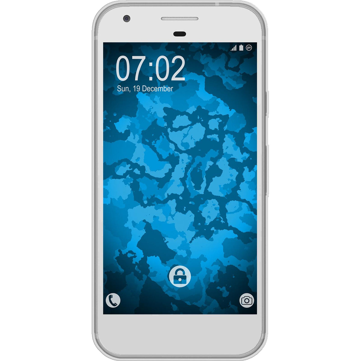 Case für Google Pixel Silikon-Hülle Sommer Melone M5 – Ansicht 3