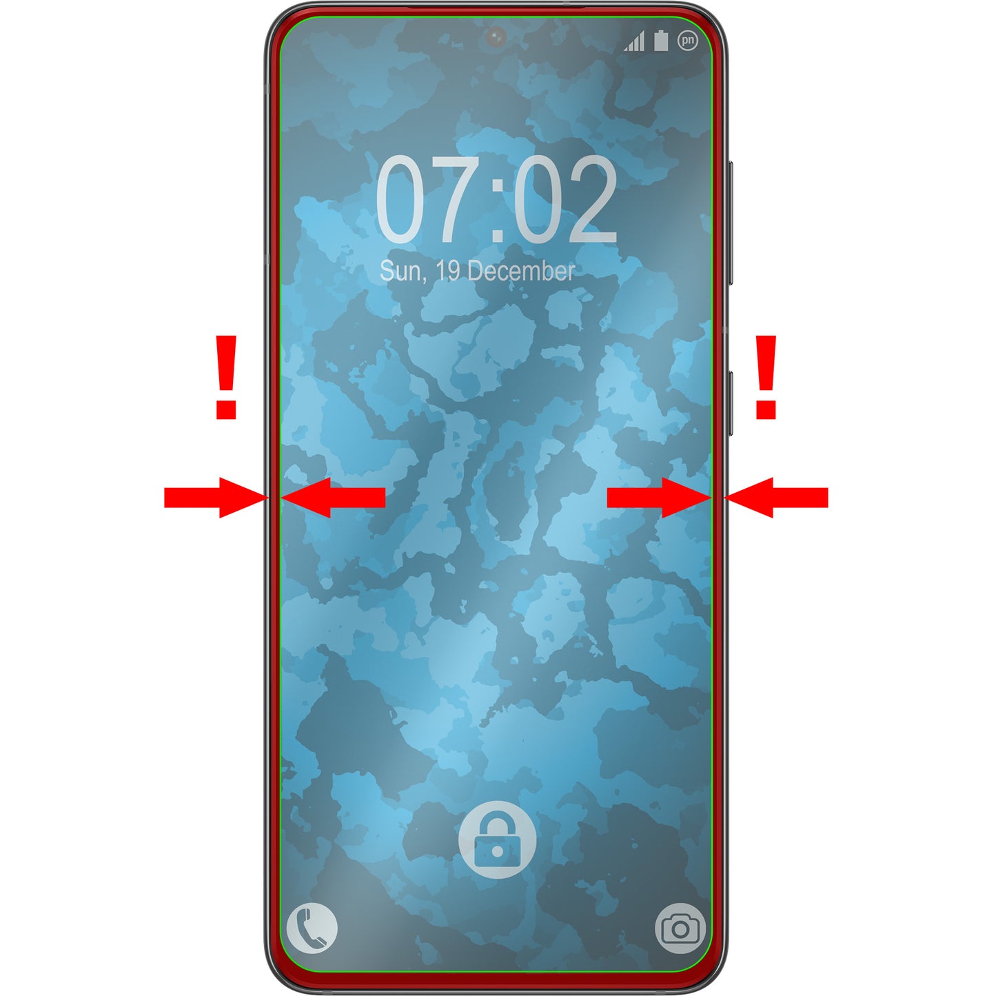 1x Glasfolie klar für Samsung Galaxy S21 – Panzerglas für Samsung Galaxy S21