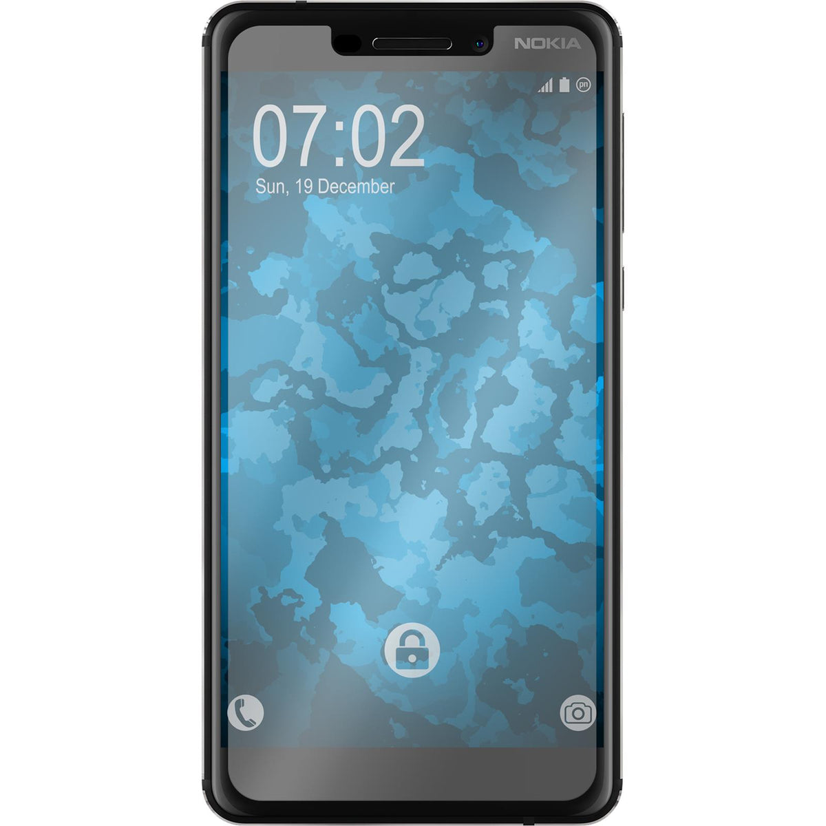2er-Pack Displayschutzfolien klar für Nokia 6.1 (2018) – Ansicht 2