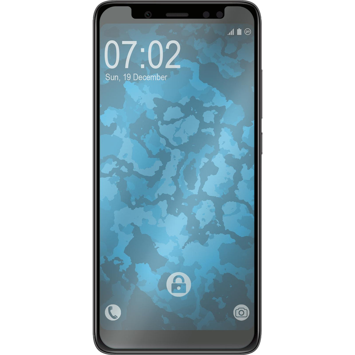 2x Glas-Folie klar für Xiaomi Redmi Note 5 Pro – Ansicht 2
