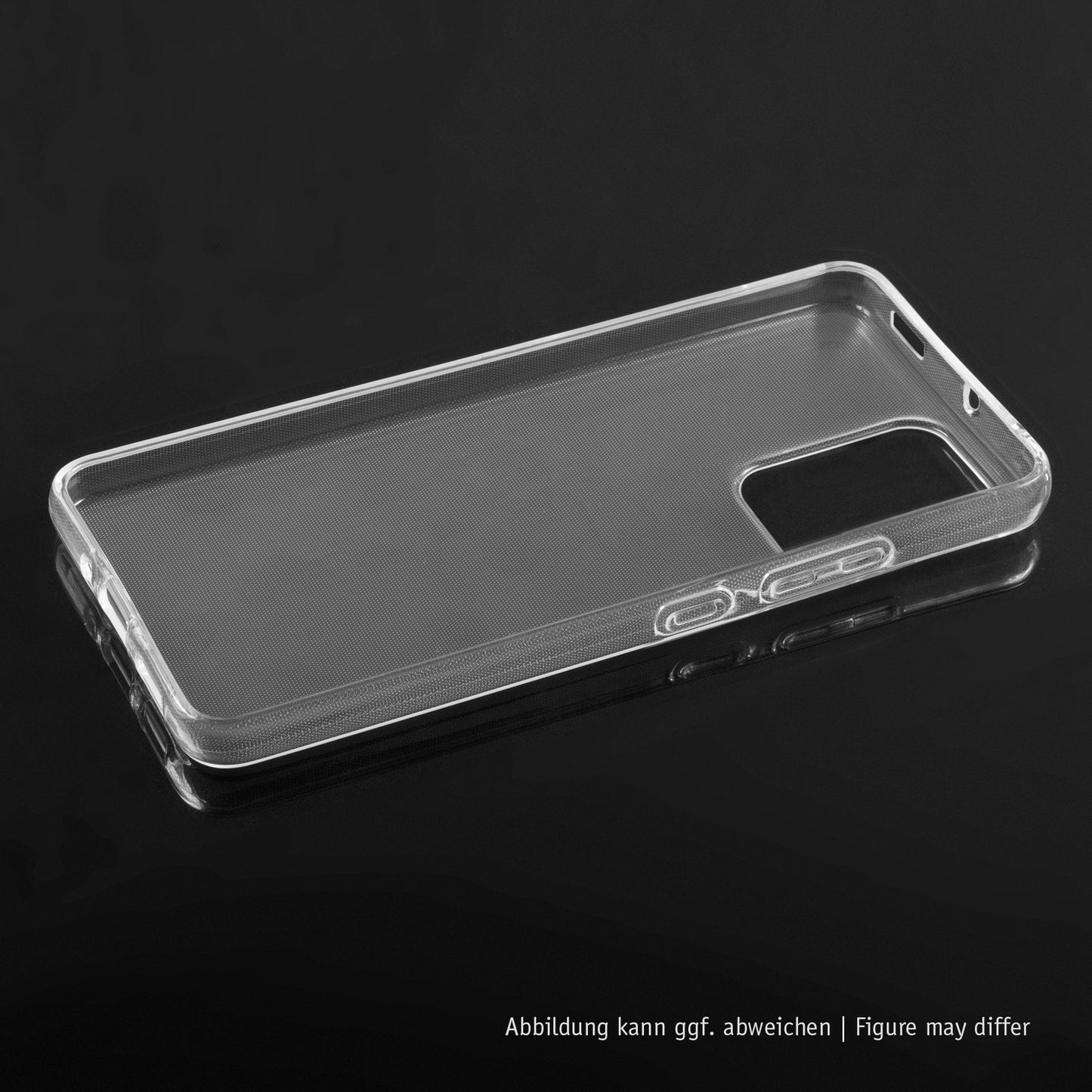 PhoneNatic Case kompatibel mit Xiaomi Redmi Note 12 – Transparent Silikon Hülle crystal-case Cover