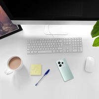PhoneNatic Case kompatibel mit Xiaomi Redmi Note 14 5G – Transparent Silikon Hülle crystal-case Cover
