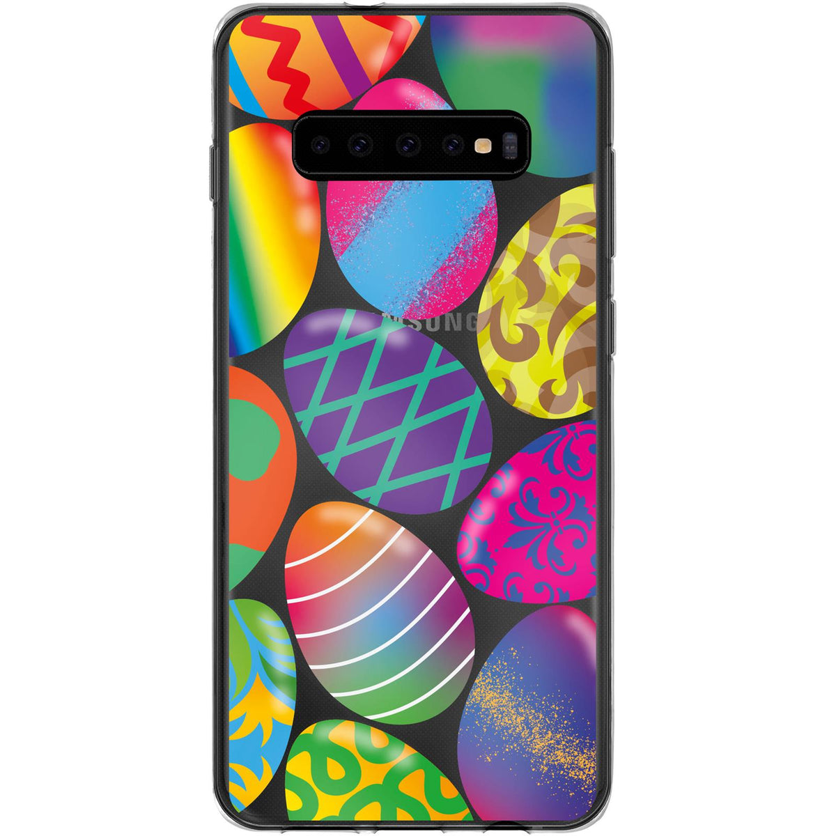 Case für Samsung Galaxy S10 Plus Silikon-Hülle Ostern M3 – Ansicht 2
