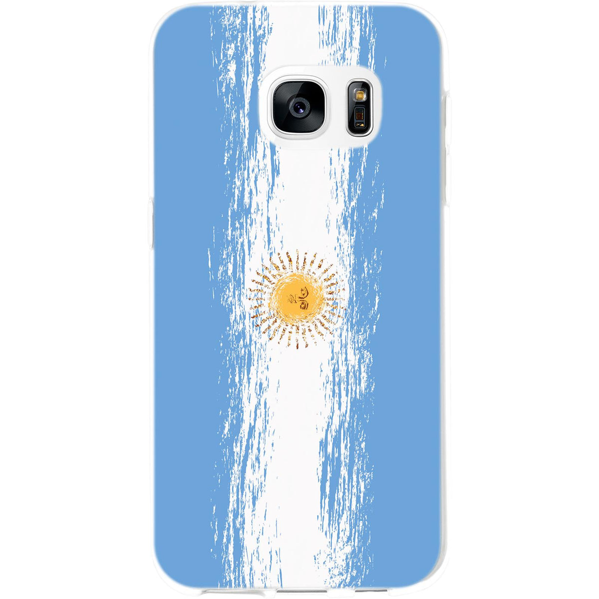 Case für Samsung Galaxy S7 Silikon-Hülle WM Argentinien M1 – Ansicht 2