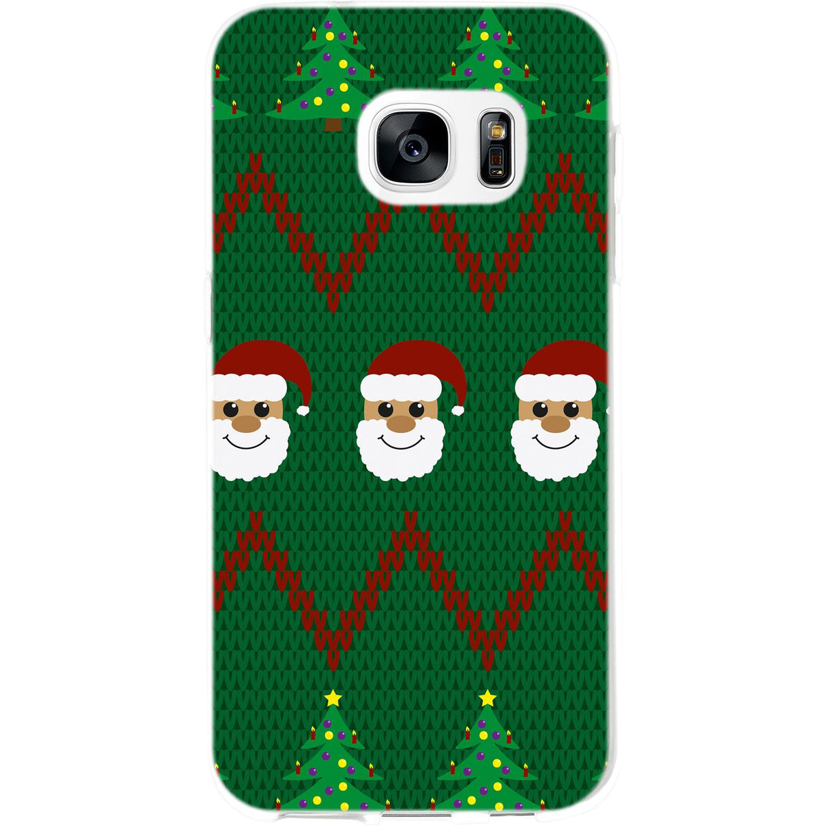 Case für Samsung Galaxy S7 Silikon-Hülle X Mas Weihnachten X-Mas Sweater M7 – Ansicht 2