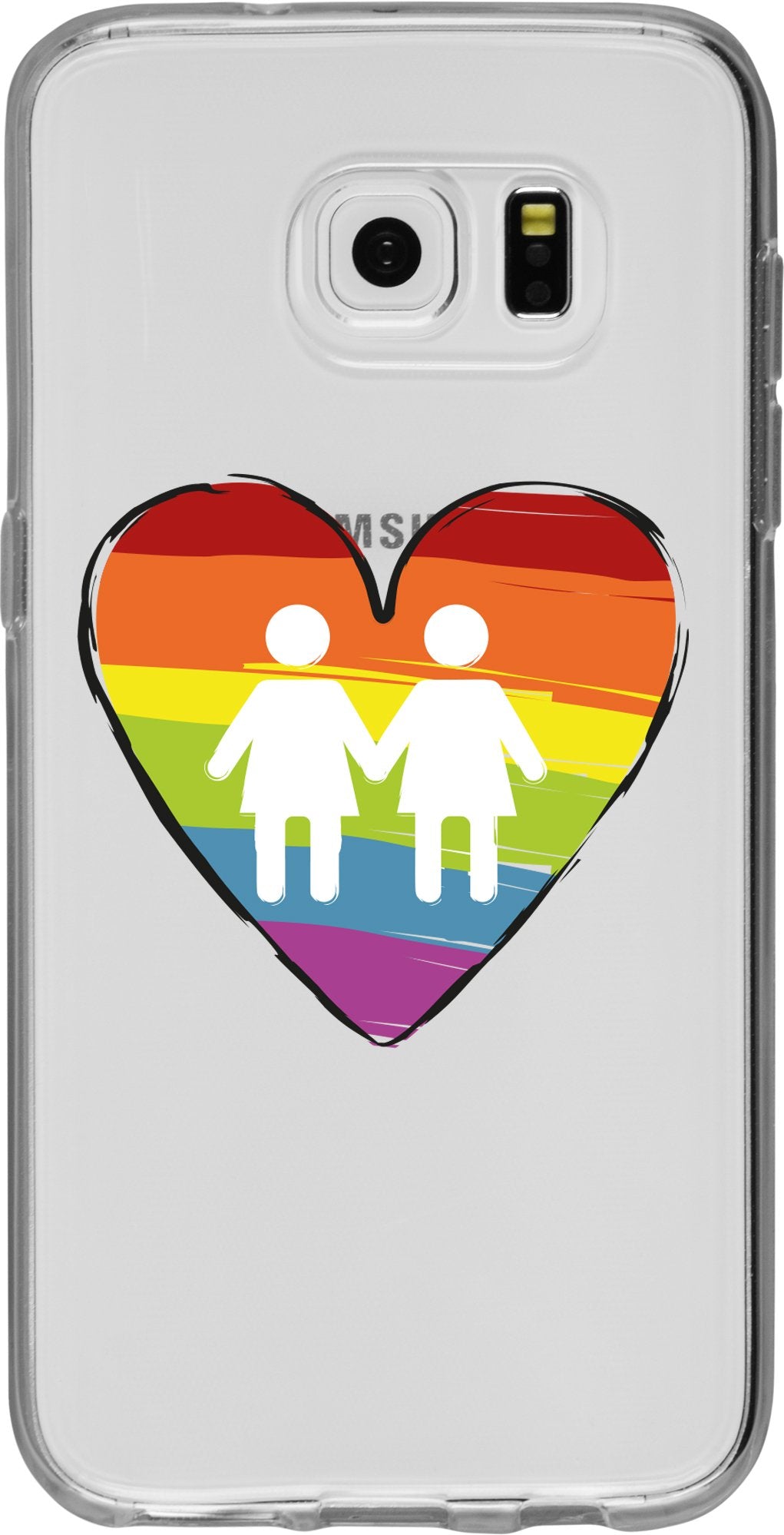 Case für Samsung Galaxy S7 Silikon-Hülle pride Frauen M4 – Ansicht 2