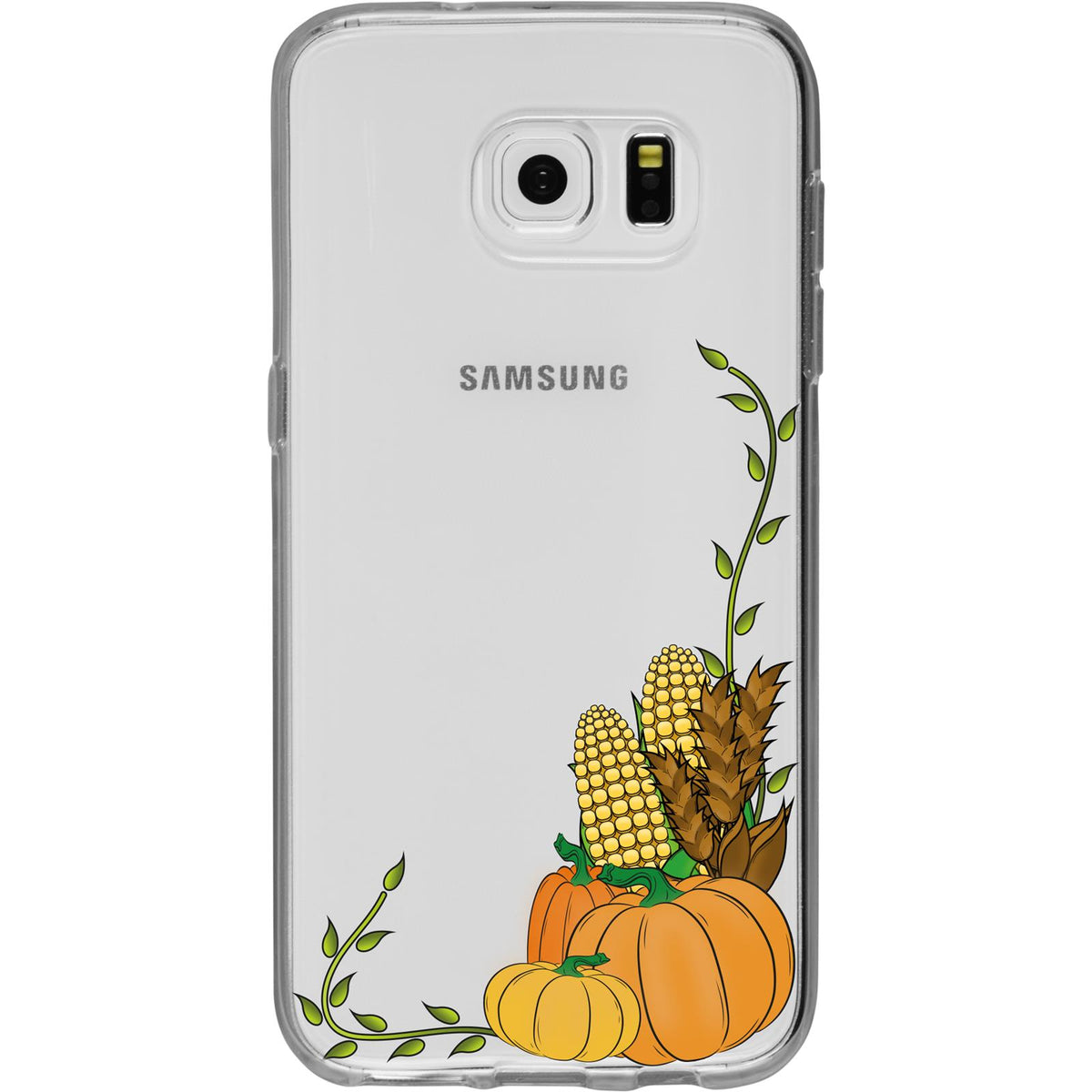 Case für Samsung Galaxy S7 Silikon-Hülle Herbst Erntedankfest/Thanksgiving M5 – Ansicht 2