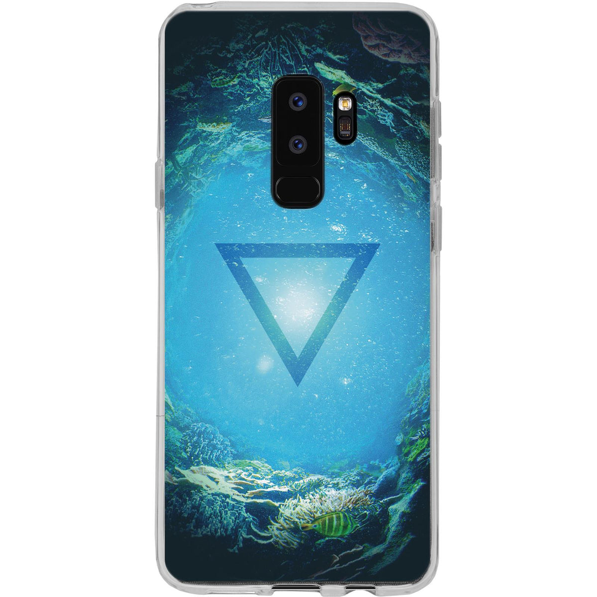 Case für Samsung Galaxy S9 Plus Silikon-Hülle Element Wasser M4 – Ansicht 2