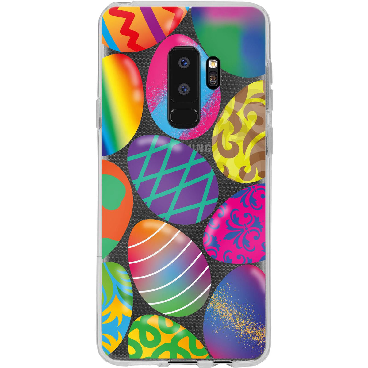 Case für Samsung Galaxy S9 Plus Silikon-Hülle Ostern M3 – Ansicht 2