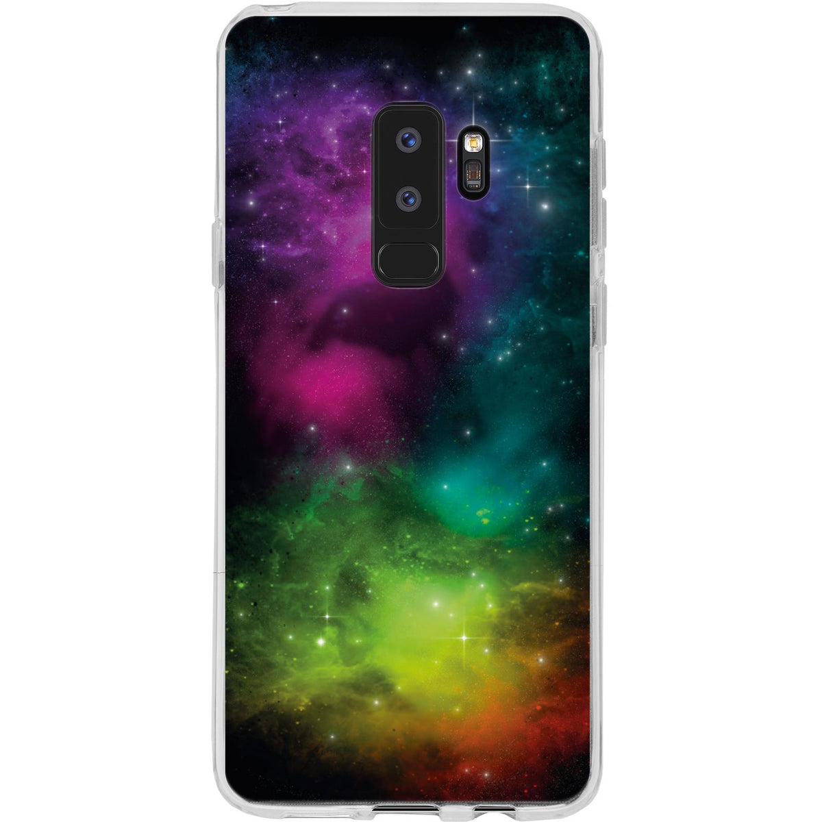 Case für Samsung Galaxy S9 Plus Silikon-Hülle Space Starfield M7 – Ansicht 2