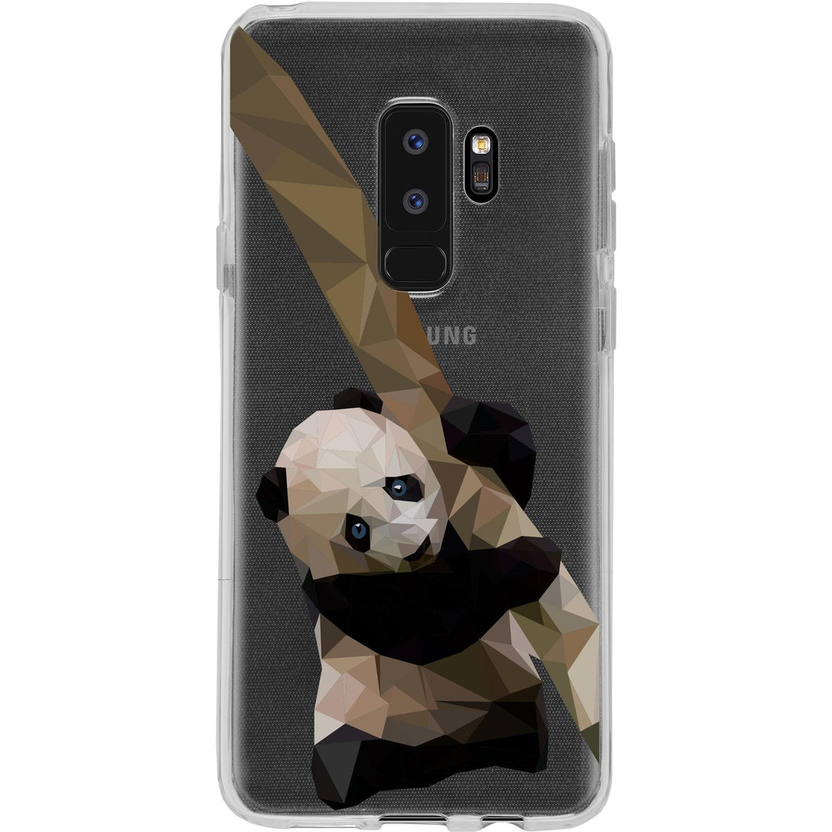 Case für Samsung Galaxy S9 Plus Silikon-Hülle Vektor Tiere Panda M4 – Ansicht 2