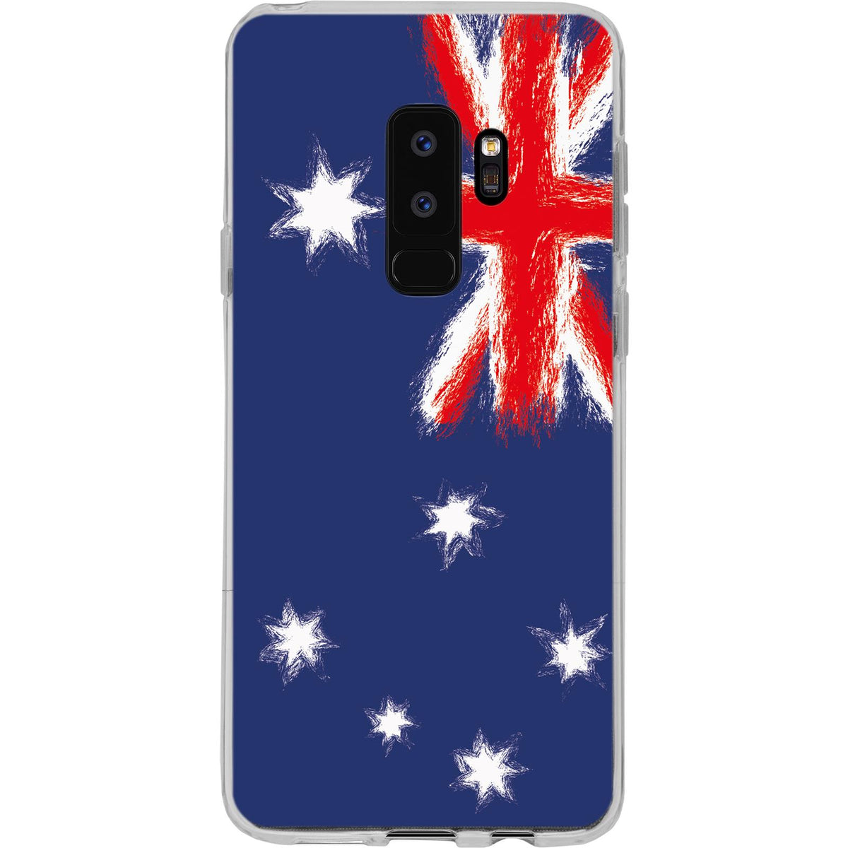 Case für Samsung Galaxy S9 Plus Silikon-Hülle WM Australien M2 – Ansicht 2