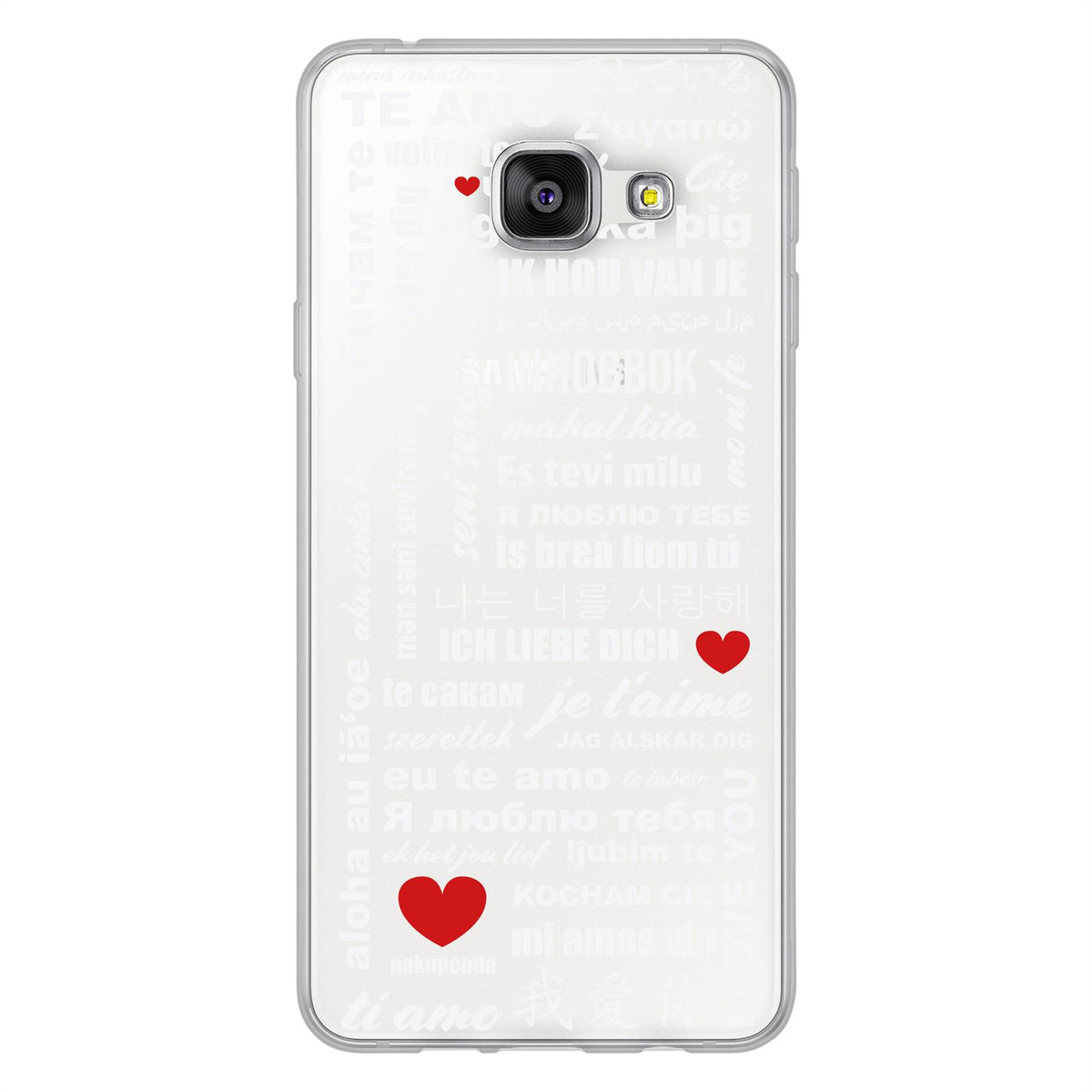 Case für Samsung Galaxy A3 (2016) A310 Silikon-Hülle in Love M5 – Ansicht 2