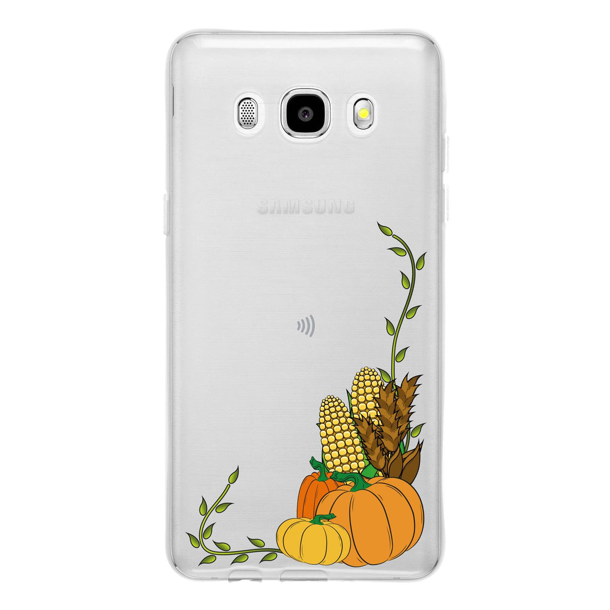 Case für Samsung Galaxy J5 (2016) J510 Silikon-Hülle Herbst Erntedankfest/Thanksgiving M5 – Ansicht 2