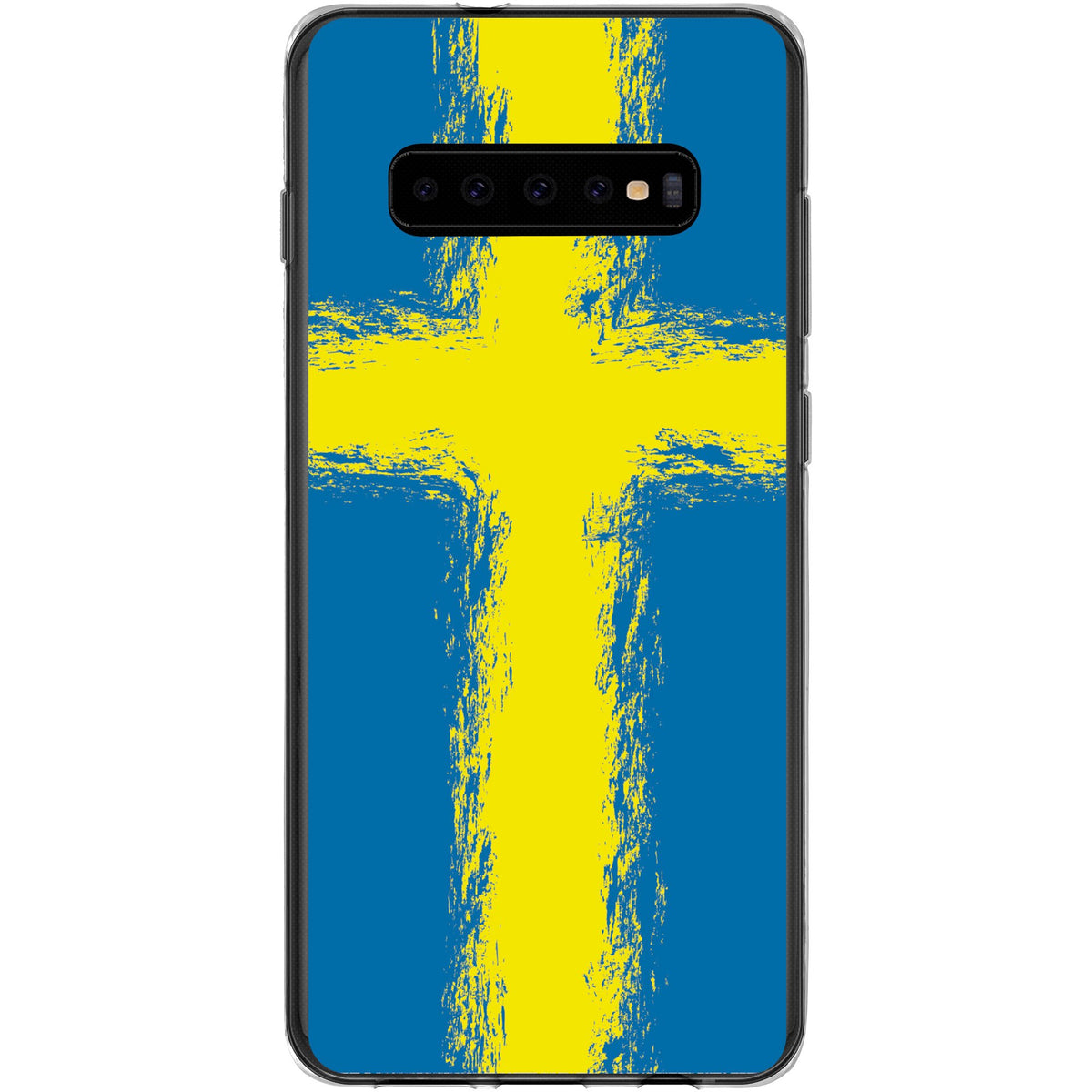Case für Samsung Galaxy S10 Plus Silikon-Hülle WM Schweden M12 – Ansicht 2