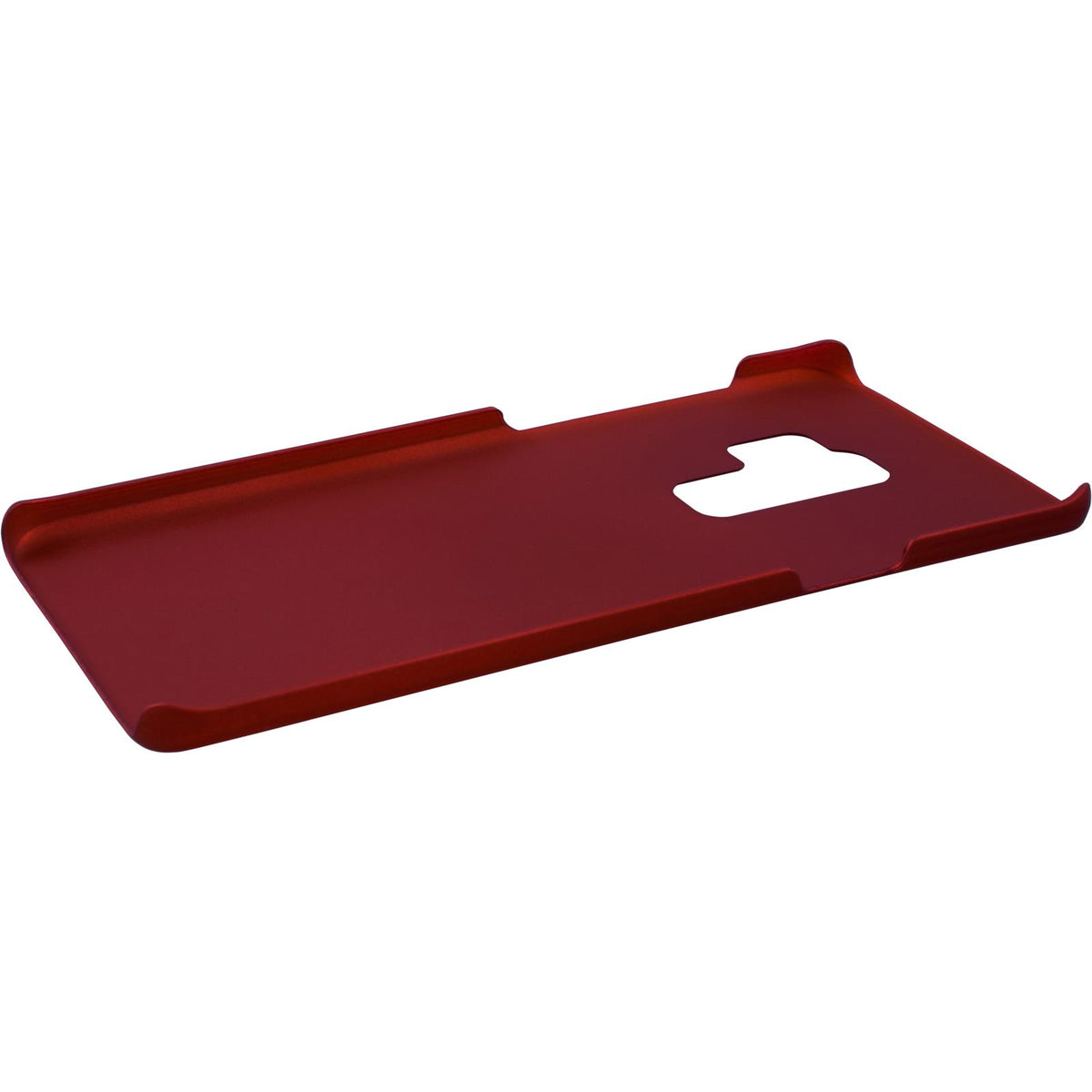 Case für Samsung Galaxy S9 Plus - Hülle rot gummiert Hard-case – Ansicht 4