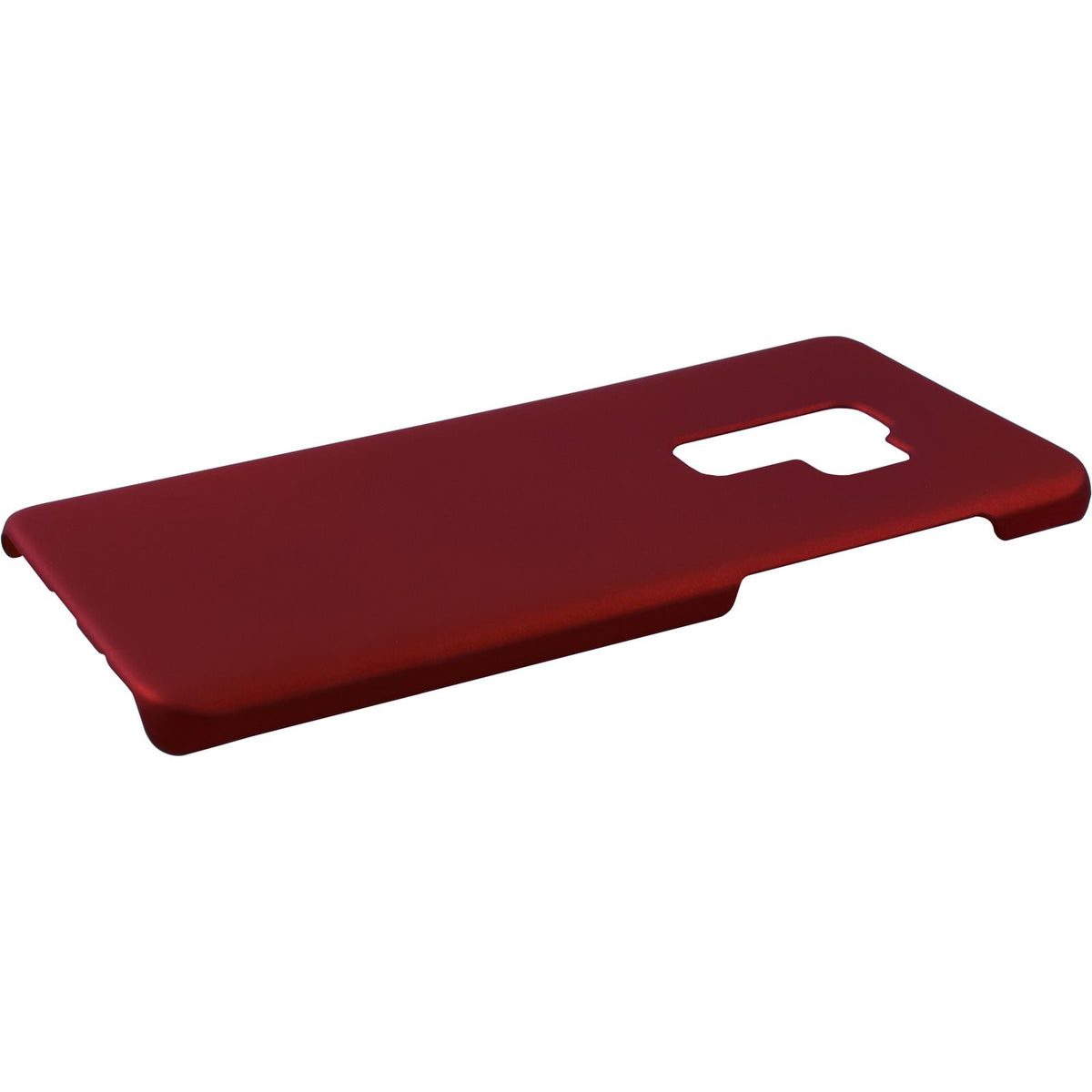 Case für Samsung Galaxy S9 Plus - Hülle rot gummiert Hard-case – Ansicht 5