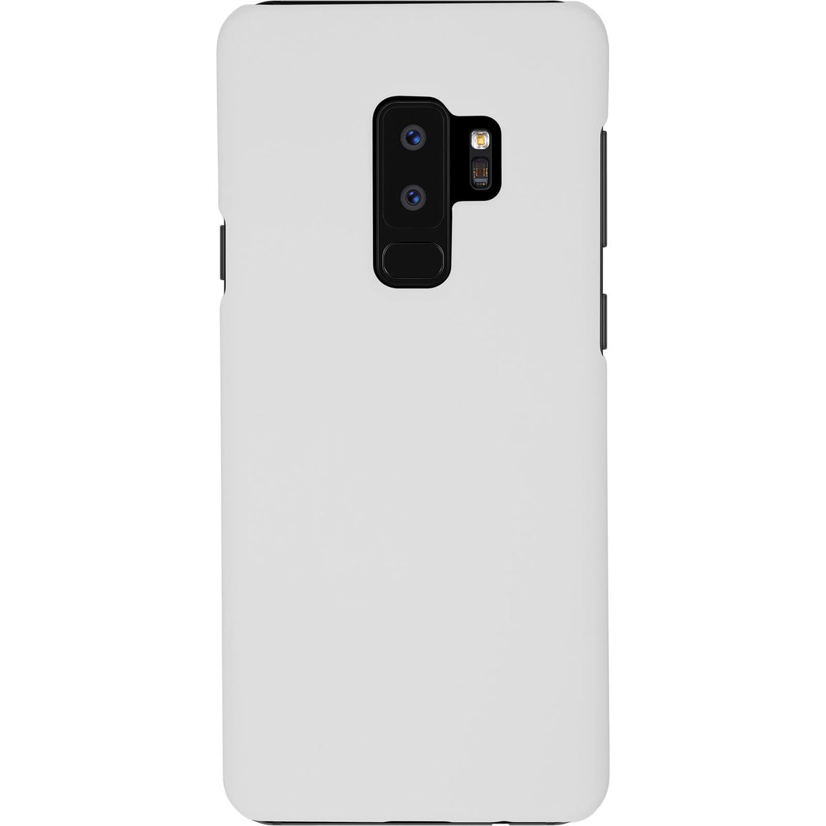 Case für Samsung Galaxy S9 Plus - Hülle weiß gummiert Hard-case – Ansicht 3