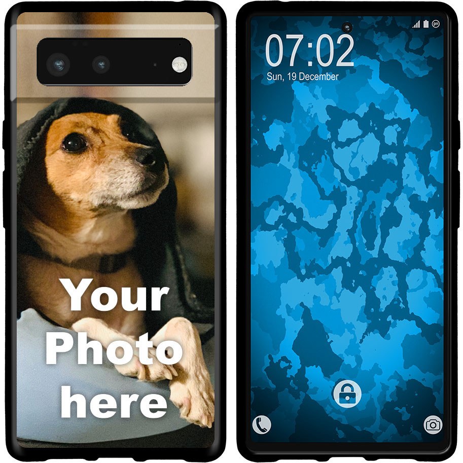 Pixel 6 Foto-Hülle schwarz