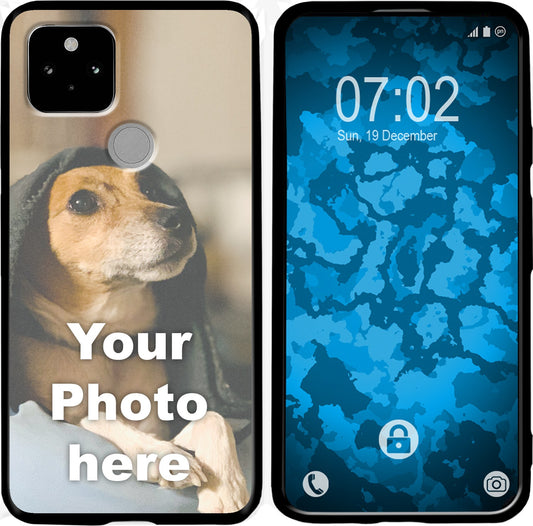 Pixel 5 Foto-Hülle schwarz