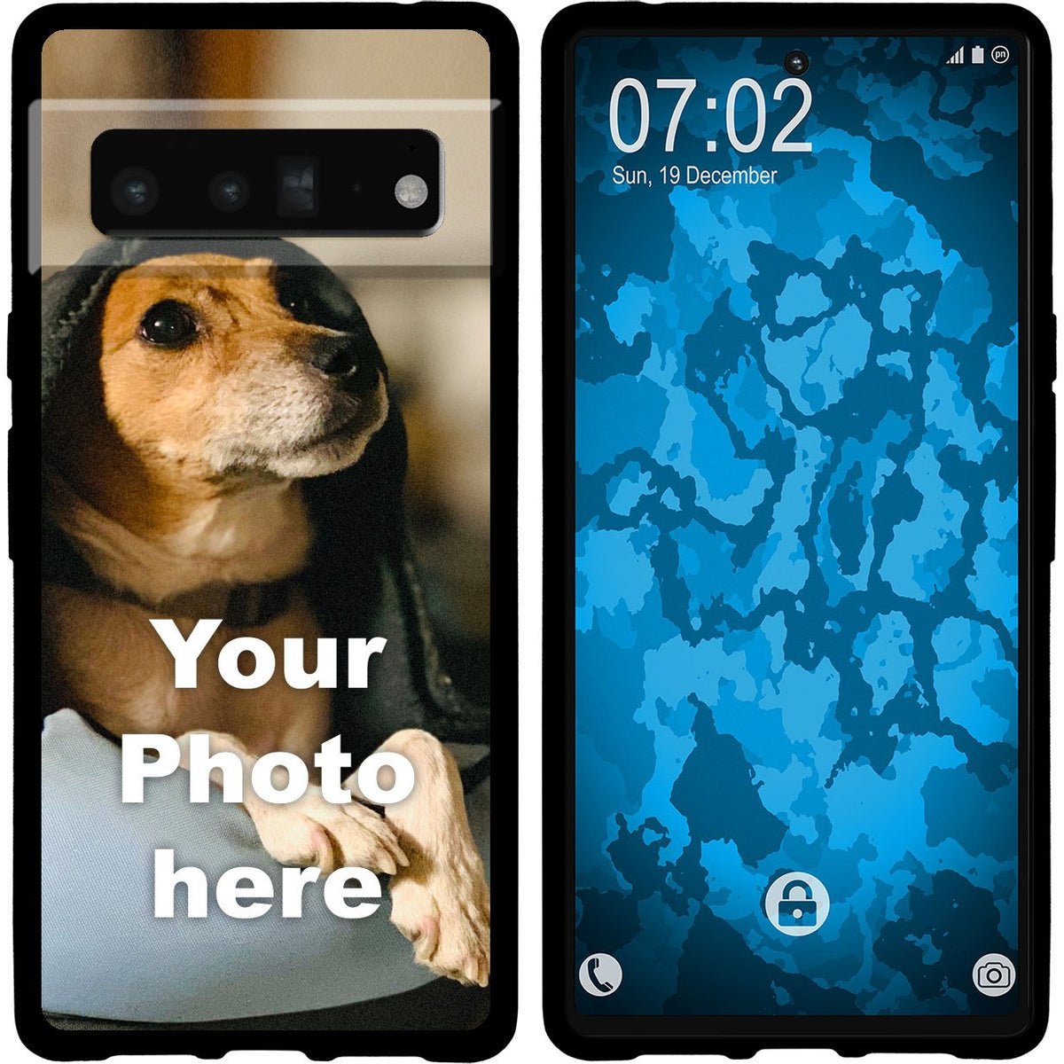 Pixel 6 Pro Foto-Hülle schwarz