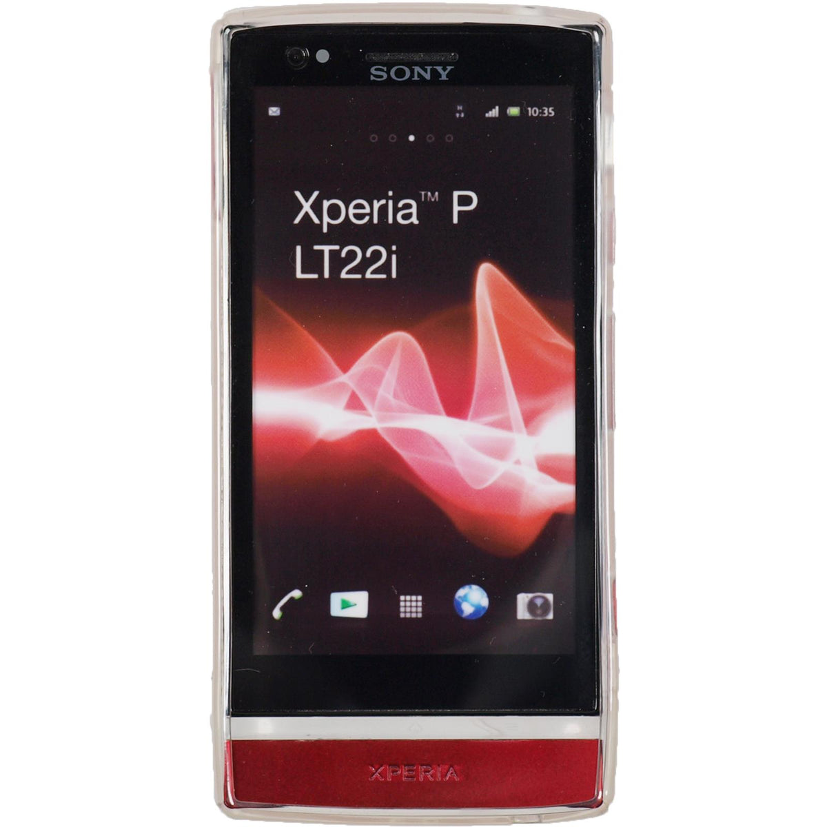 Case für Sony Xperia P - clear Silikon Hülle S-Style – Ansicht 2