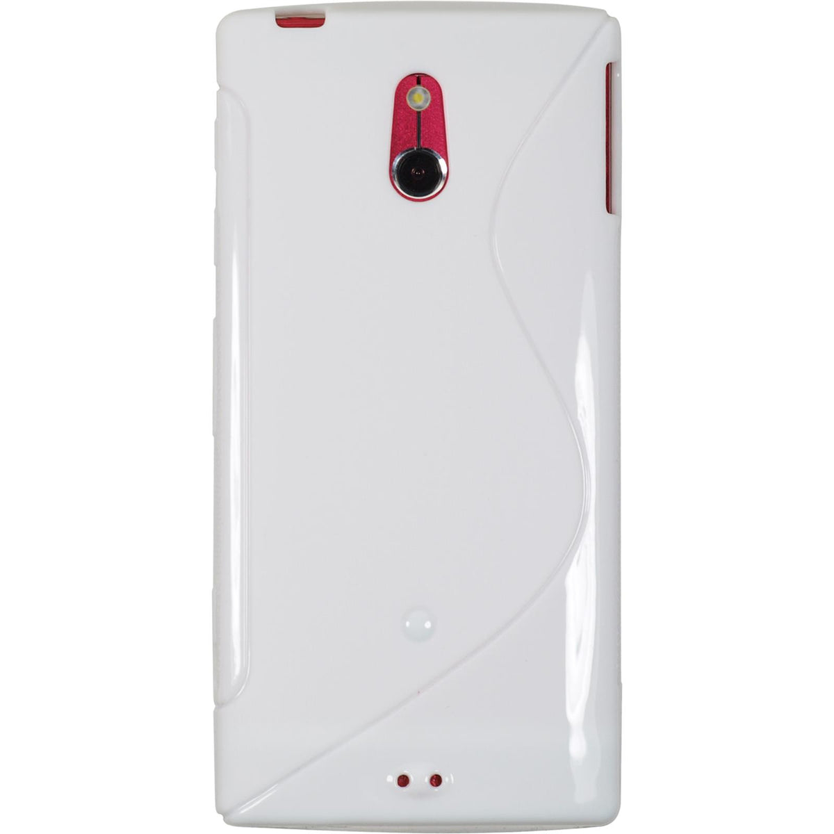 Case für Sony Xperia P - weiß Silikon Hülle S-Style – Ansicht 3