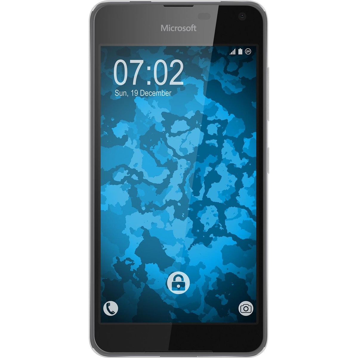 Case für Microsoft Lumia 650 - clear Silikon Hülle Slimcase – Ansicht 2