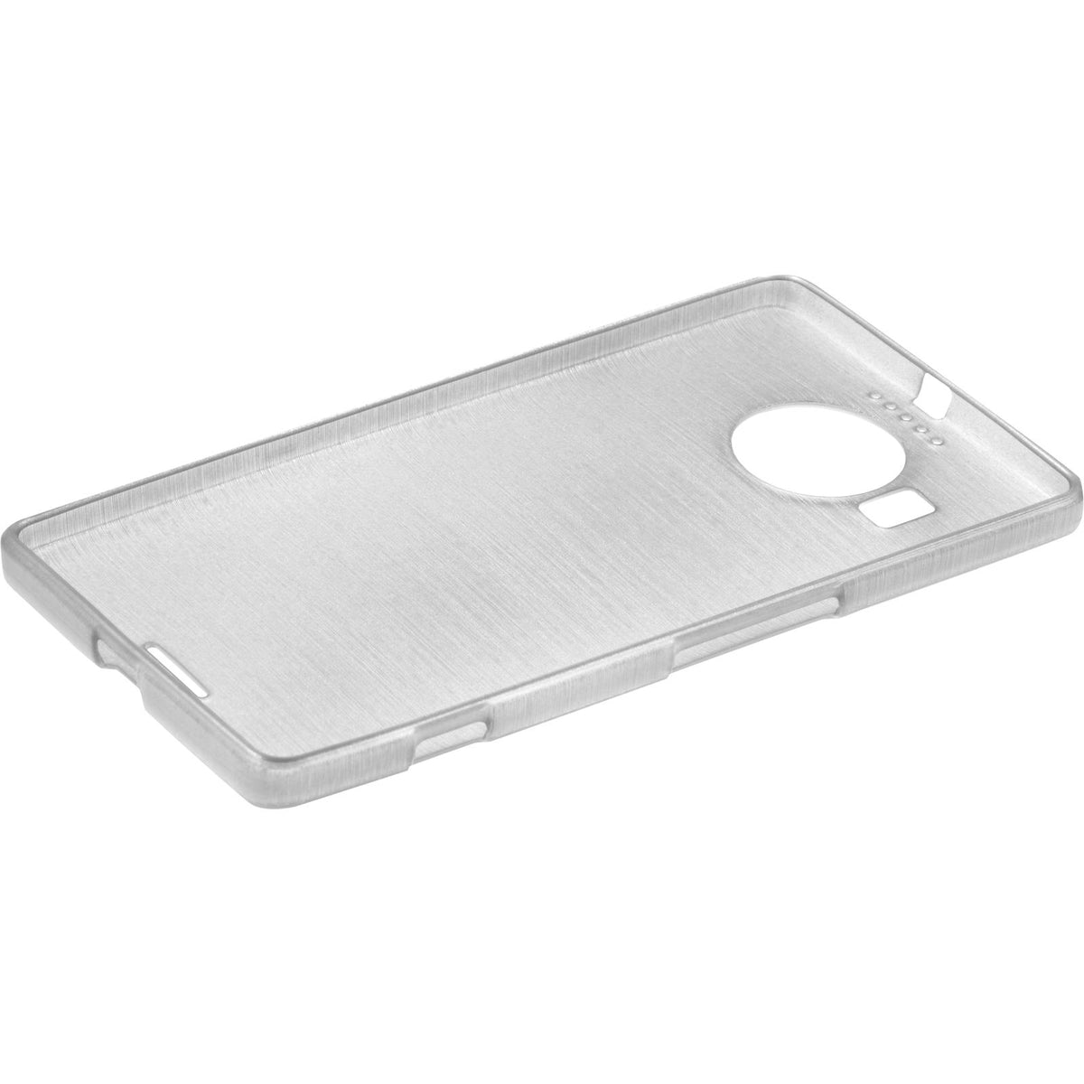 Case für Microsoft Lumia 950 XL - weiß Silikon Hülle brushed – Ansicht 4