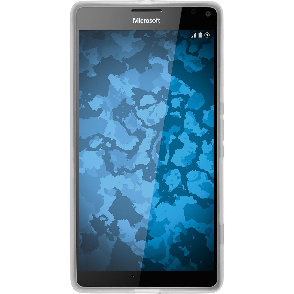 Case für Microsoft Lumia 950 XL - weiß Silikon Hülle transparent – Ansicht 2