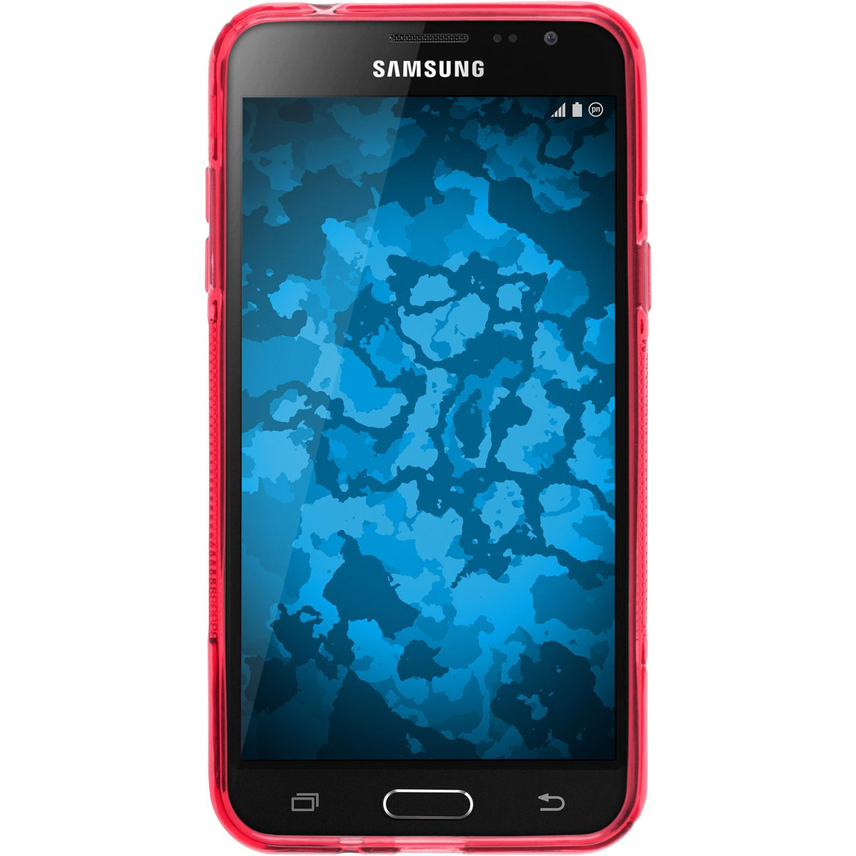 Case für Samsung Galaxy J3 - pink Silikon Hülle S-Style – Ansicht 2