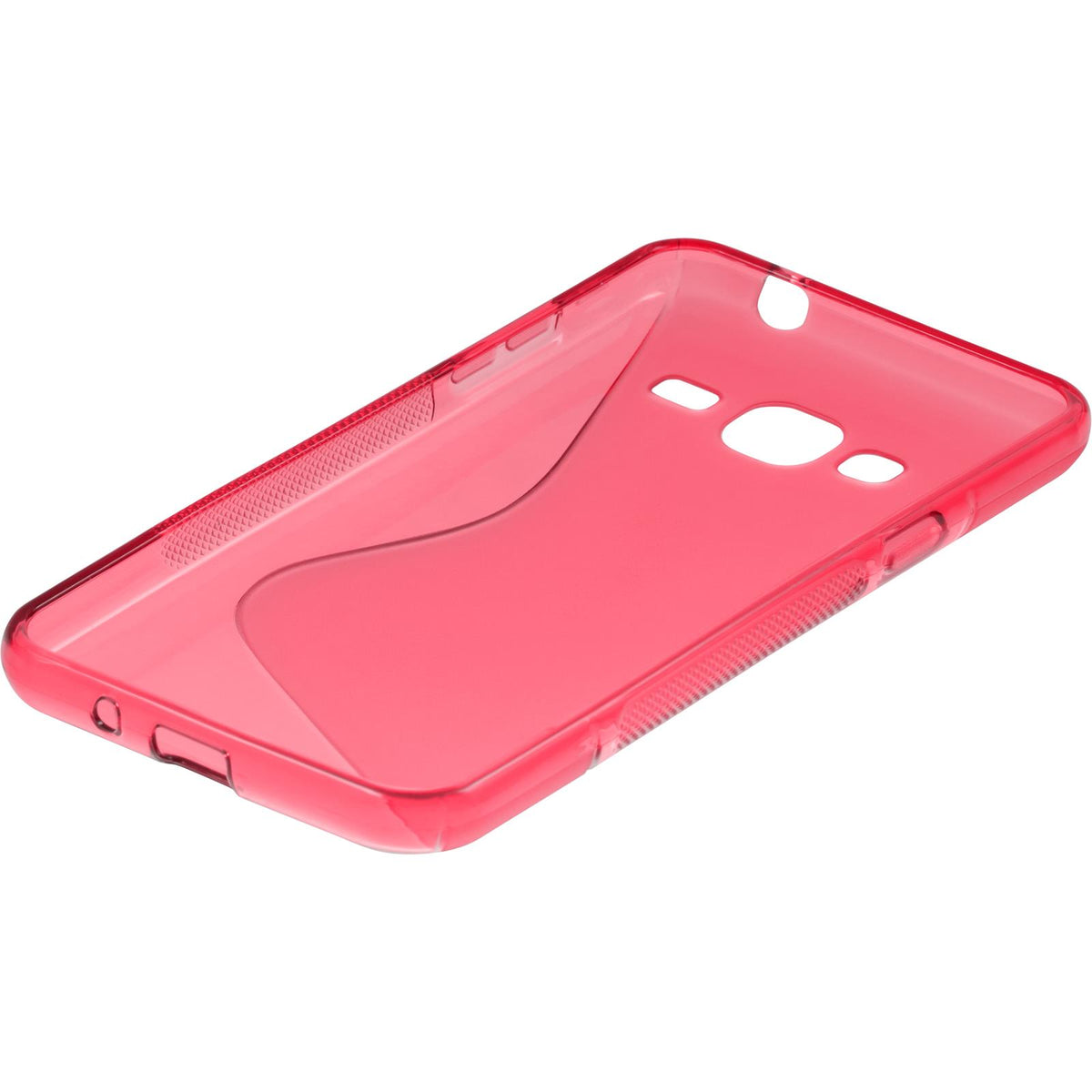 Case für Samsung Galaxy J3 - pink Silikon Hülle S-Style – Ansicht 5