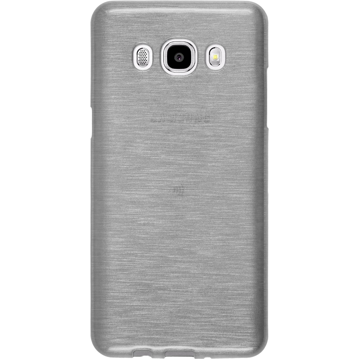 Case für Samsung Galaxy J5 (2016) J510 - weiß Silikon Hülle brushed – Ansicht 3
