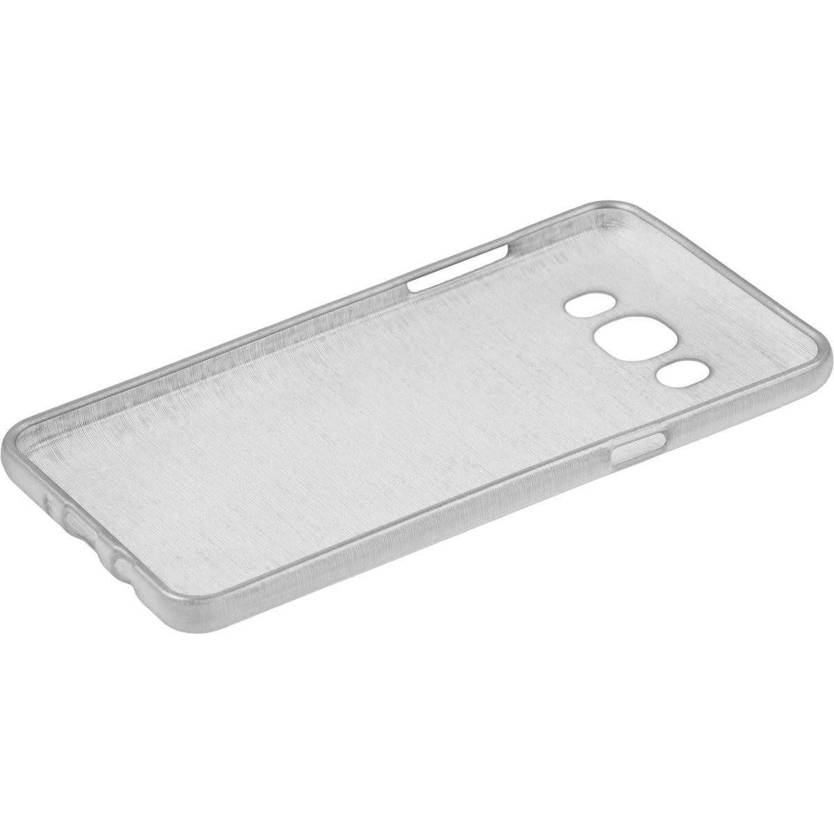 Case für Samsung Galaxy J5 (2016) J510 - weiß Silikon Hülle brushed – Ansicht 4