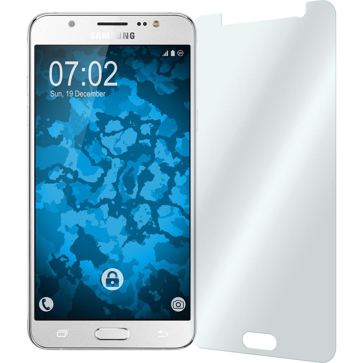 Case für Samsung Galaxy J5 (2016) J510 - hellblau Silikon Hülle Iced – Ansicht 6