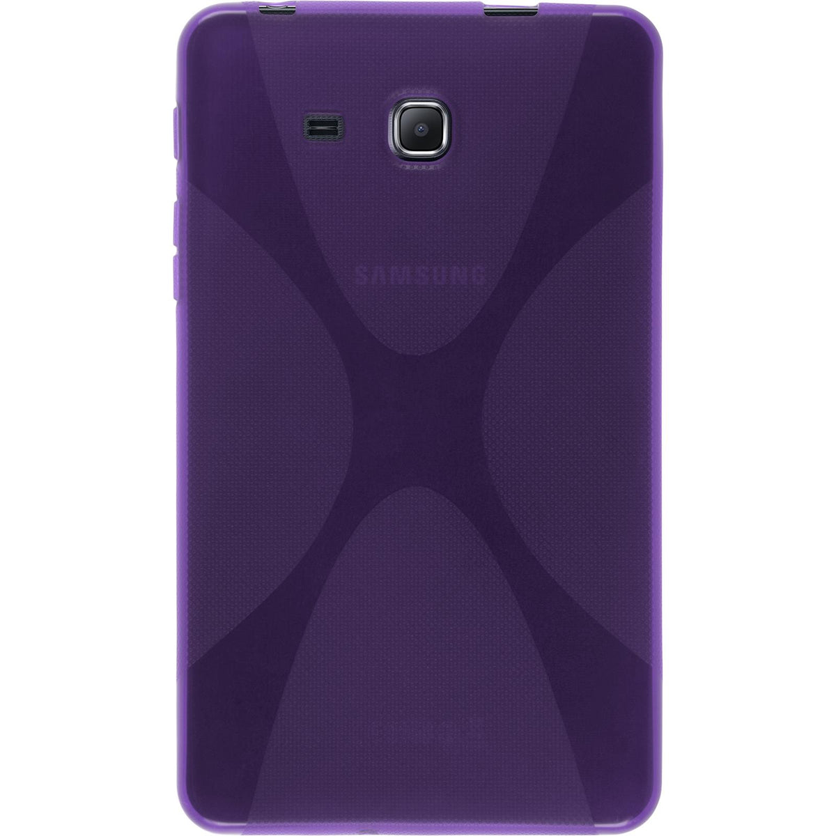 Case für Samsung Galaxy Tab A 7.0 2016 (T280) - lila Silikon Hülle X-Style – Ansicht 3