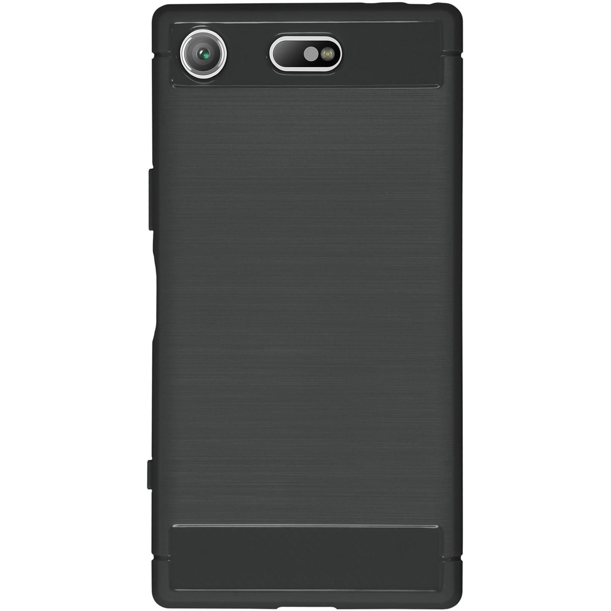 Case für Sony Xperia XZ1 Compact - grau Silikon Hülle Ultimate – Ansicht 3