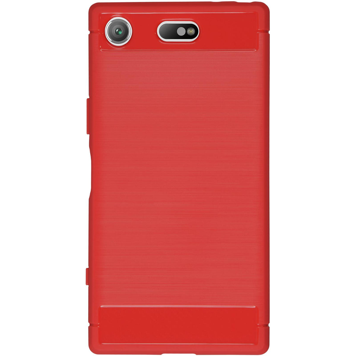Case für Sony Xperia XZ1 Compact - rot Silikon Hülle Ultimate – Ansicht 3