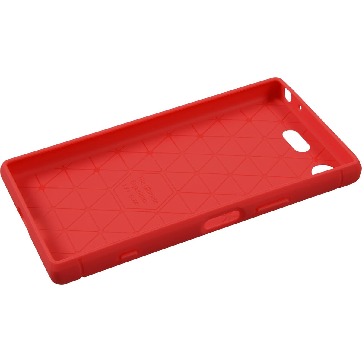 Case für Sony Xperia XZ1 Compact - rot Silikon Hülle Ultimate – Ansicht 4