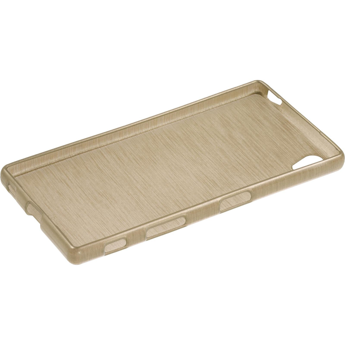 Case für Sony Xperia Z5 - gold Silikon Hülle brushed – Ansicht 4