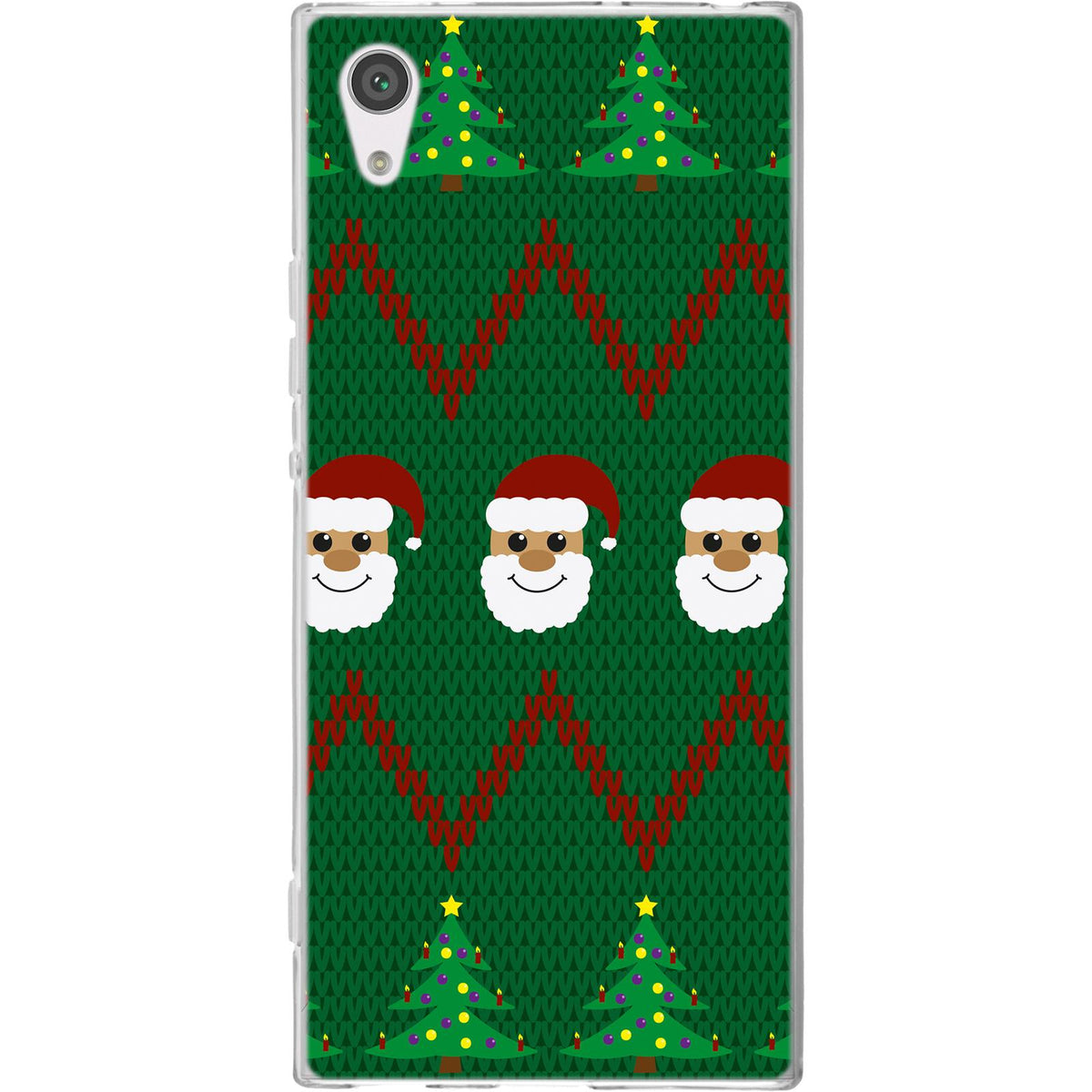 Case für Sony Xperia XA1 Silikon-Hülle X Mas Weihnachten X-Mas Sweater M7 – Ansicht 2