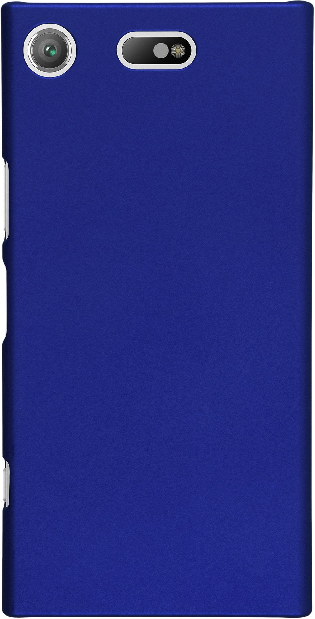 Case für Sony Xperia XZ1 Compact - Hülle blau gummiert Hard-case – Ansicht 3