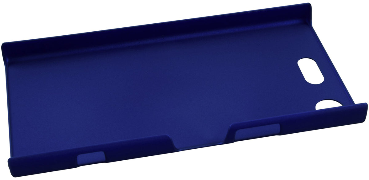 Case für Sony Xperia XZ1 Compact - Hülle blau gummiert Hard-case – Ansicht 4