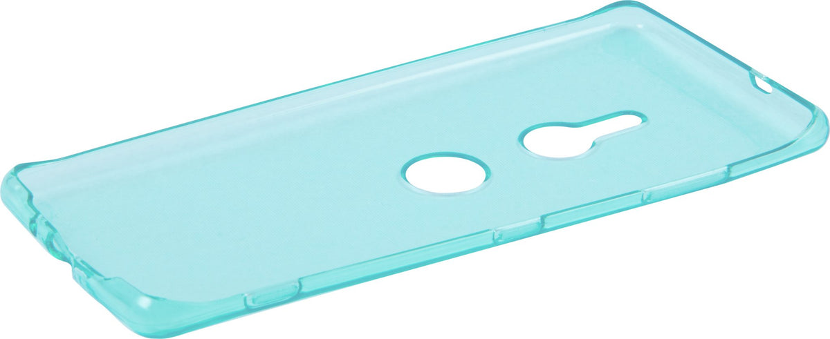 Case für Sony Xperia XZ3 - türkis Silikon Hülle transparent – Ansicht 3